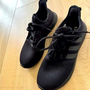 Adidas Women’s All Black Primegreen Pure Boost Running Sneakers Shoes 8.5 New